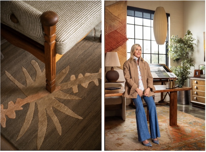 Designer Cortney Bishop Debuts First Rug Collection with Amadi Carpets at HPMKT